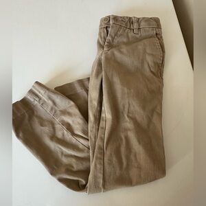 Girls khaki lands end pants